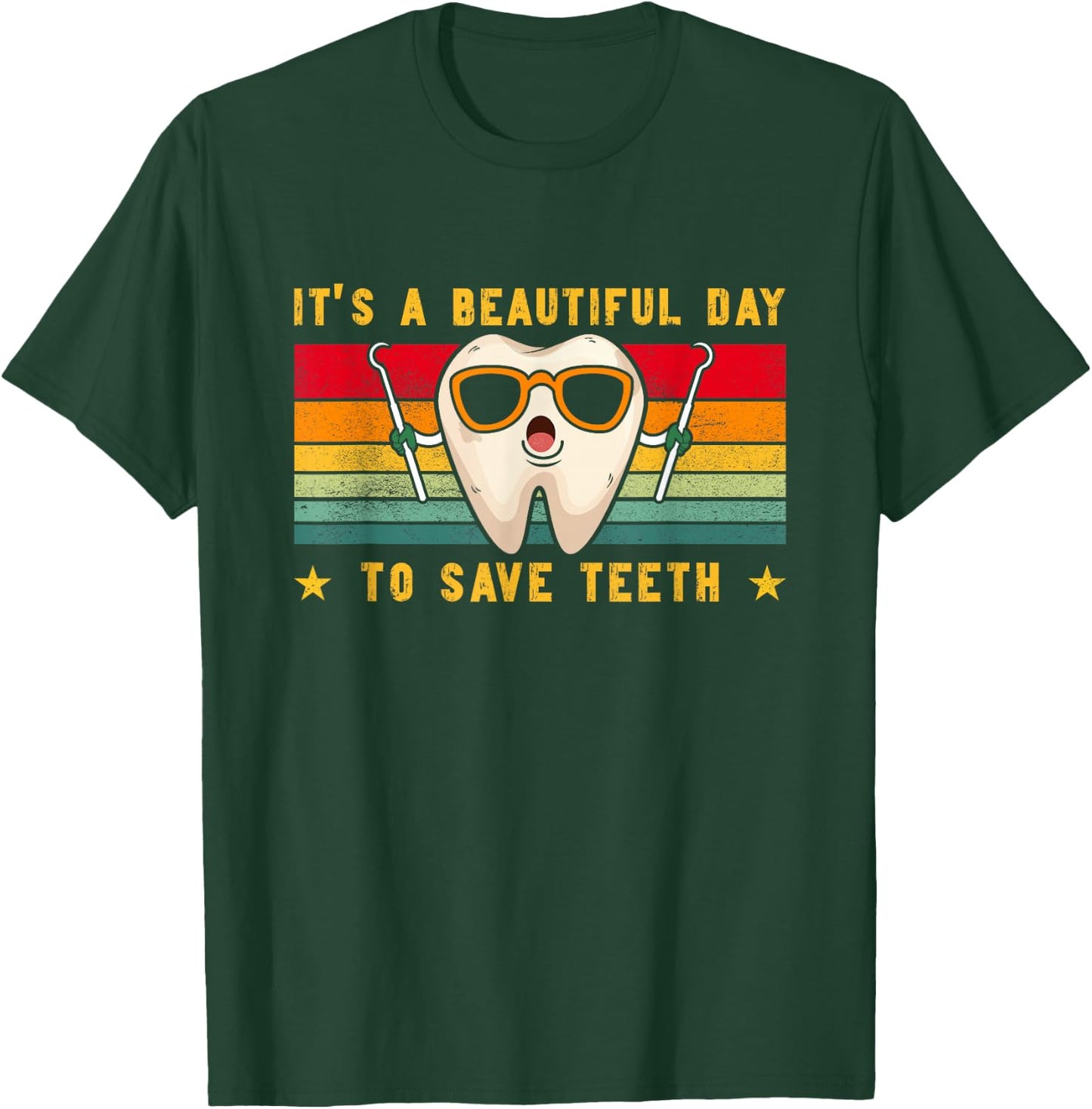 Dental assistant dental squad & dental hygiene dentist women T-Shirt - T-Shirt | Forest