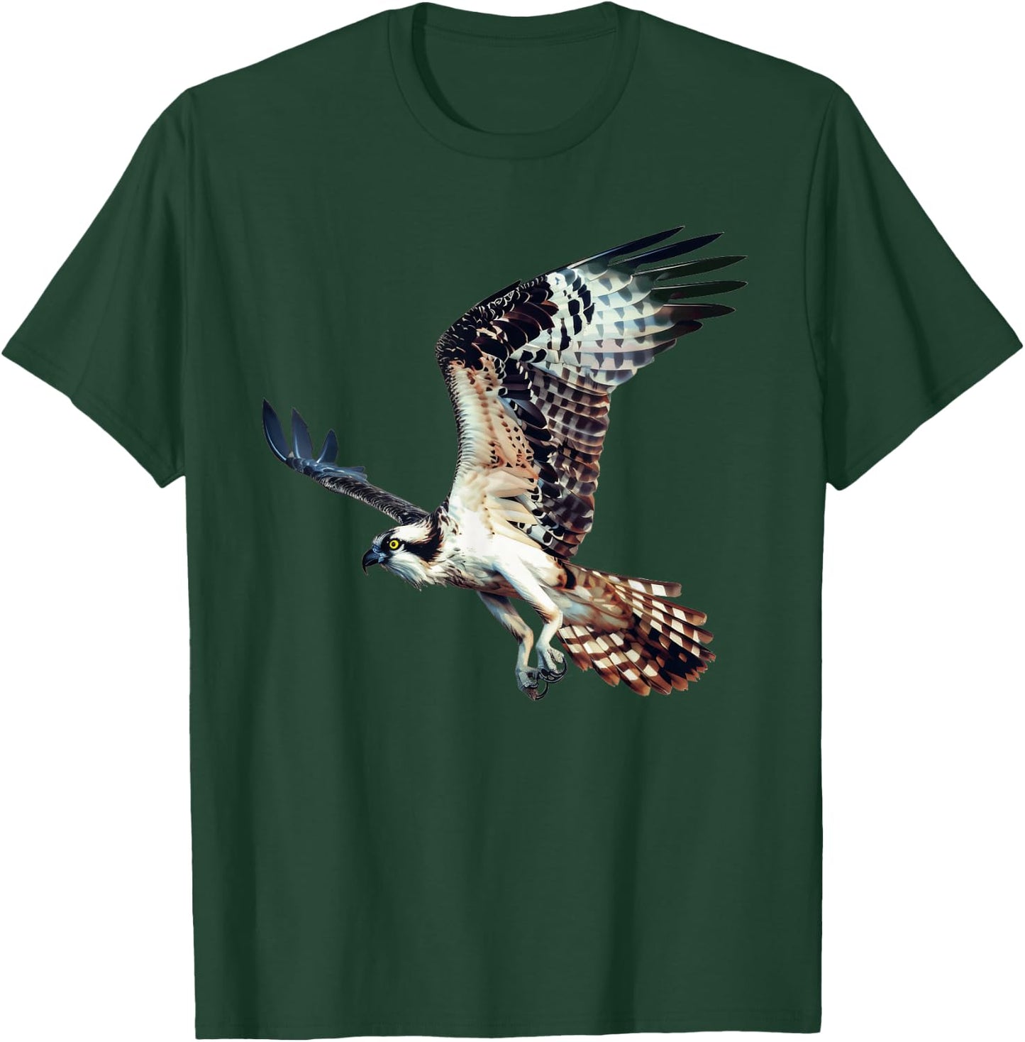 Osprey Bird With A Sunset T-Shirt - T-Shirt | Forest