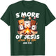 Smore Of Jesus Less Of Me Christian Camper Camping Lover T-Shirt - T-Shirt | Forest