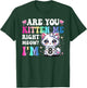 Are You Kitten Me Right Meow Anime 8th Birthday Cat Kitten T-Shirt - T-Shirt | Forest