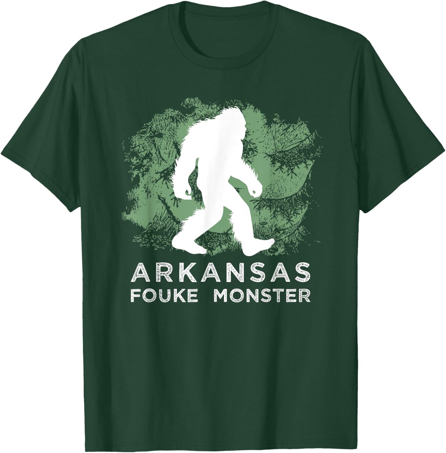 Arkansas Fouke Monster Shirt, Southern Swamp Bigfoot T-Shirt - T-Shirt | Forest