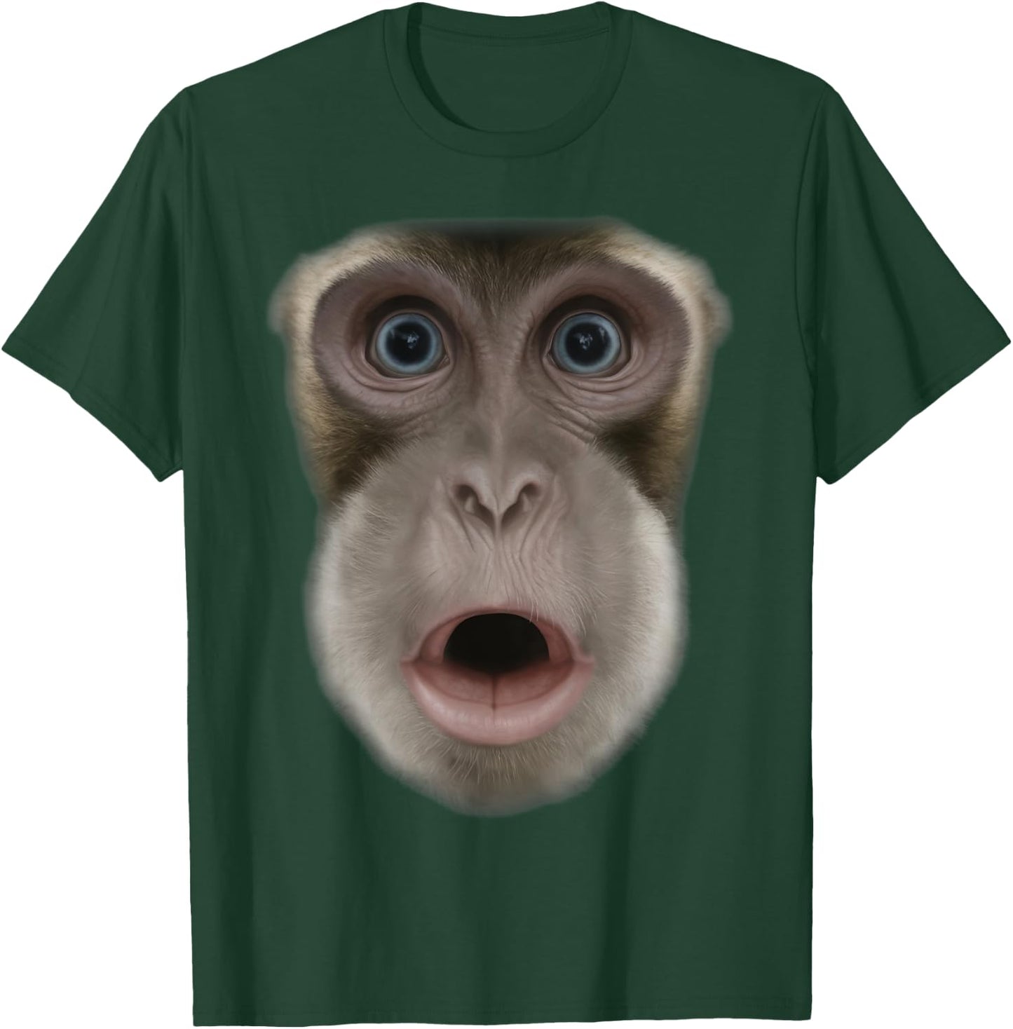 Monkey Stomach Funny Meme Ape Gorilla T-Shirt - T-Shirt | Forest