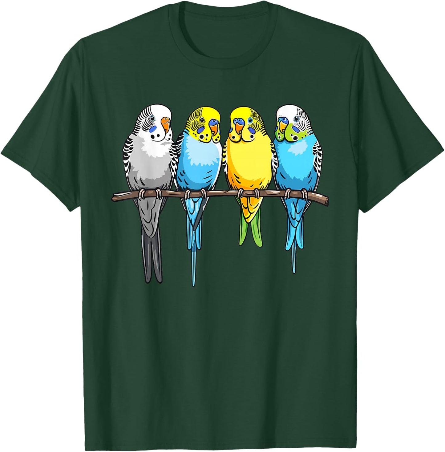 Budgie T-Shirt - T-Shirt | Forest