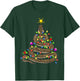 Python Christmas Tree Snake Animal T-Shirt - T-Shirt | Forest