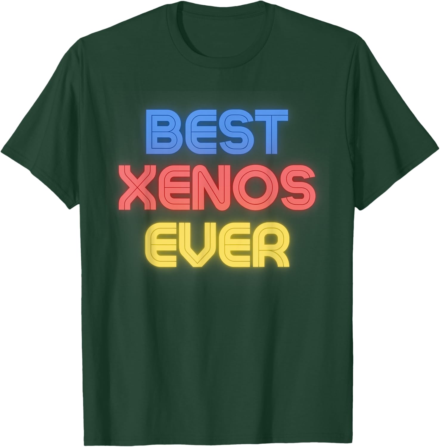 Best Xenos Ever - Funny Xenos Name Xenos T-Shirt - T-Shirt | Forest