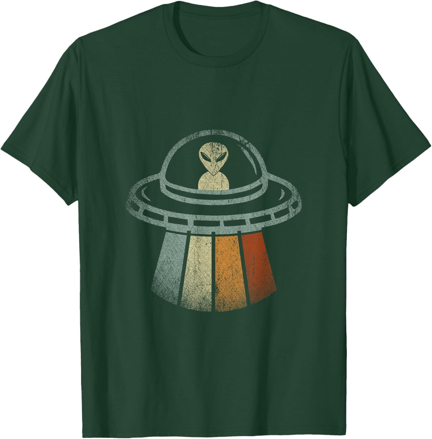 Retro Alien T-Shirt - T-Shirt | Forest