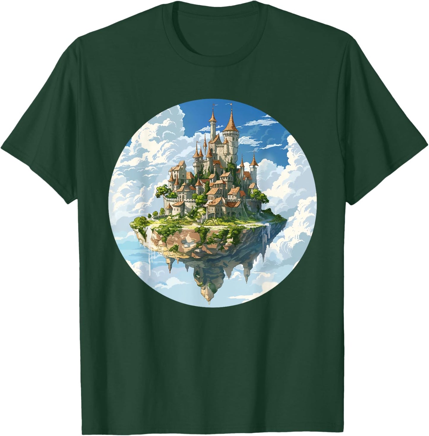 Nice Castle in the Sky Costume T-Shirt - T-Shirt | Forest