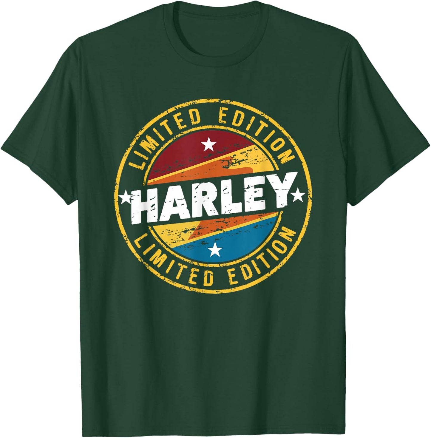 Vintage Harley Retro T-Shirt - T-Shirt | Forest