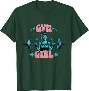 Gym Girl Fitness workout Gym Wear T-Shirt - T-Shirt | Forest