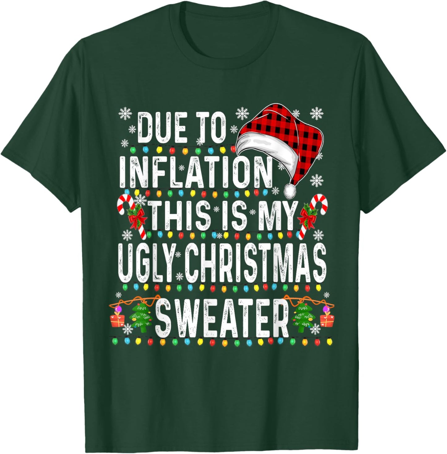 Family Christmas Pajama Men Women Funny Christmas 2024 T-Shirt - T-Shirt | Forest