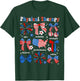 Physical Therapy PT Physical Therapist Patriotic 4th Of July Women Men T-Shirt - T-Shirt | Forest