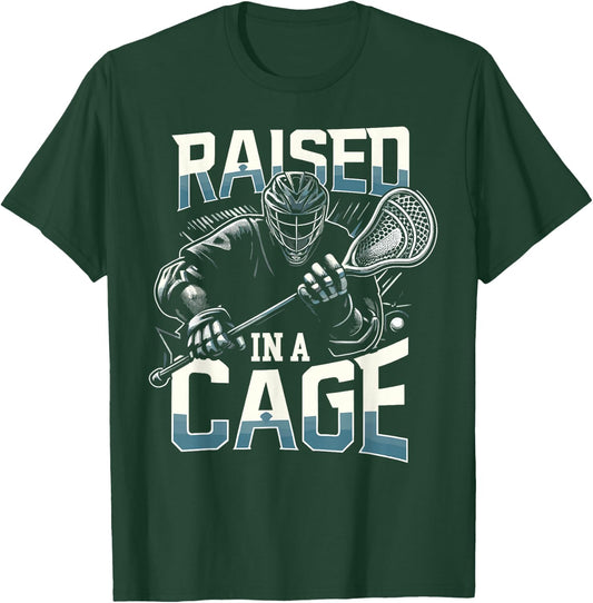 Lacrosse Player Lax Goalie Lacrosse Goalie T-Shirt - T-Shirt | Forest