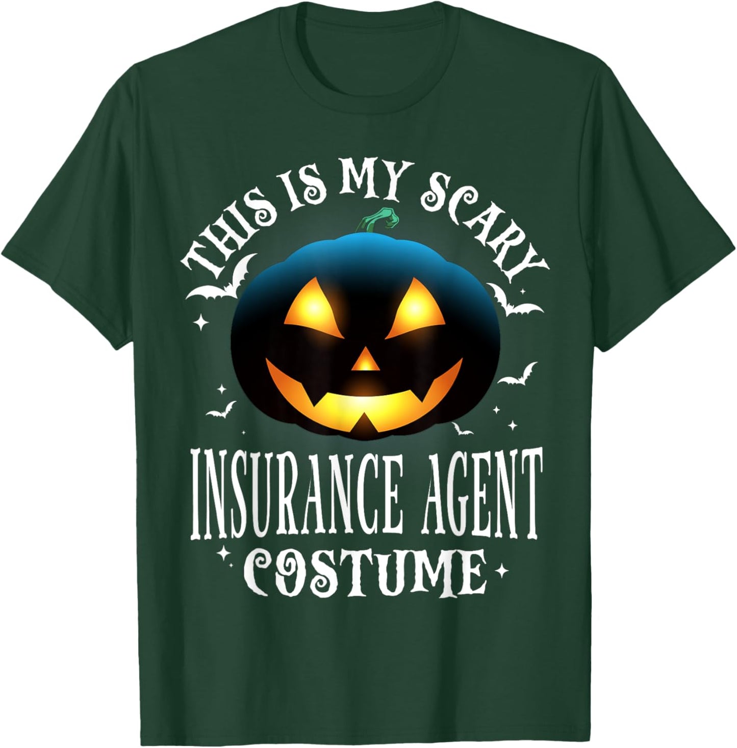Insurance Agent Halloween Matching Pajama Costume T-Shirt - T-Shirt | Forest
