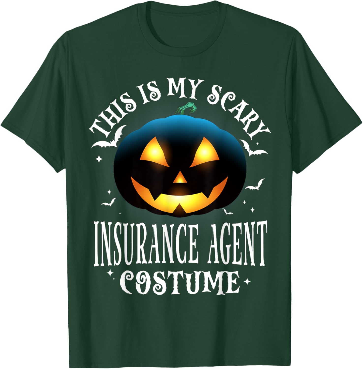 Insurance Agent Halloween Matching Pajama Costume T-Shirt - T-Shirt | Forest