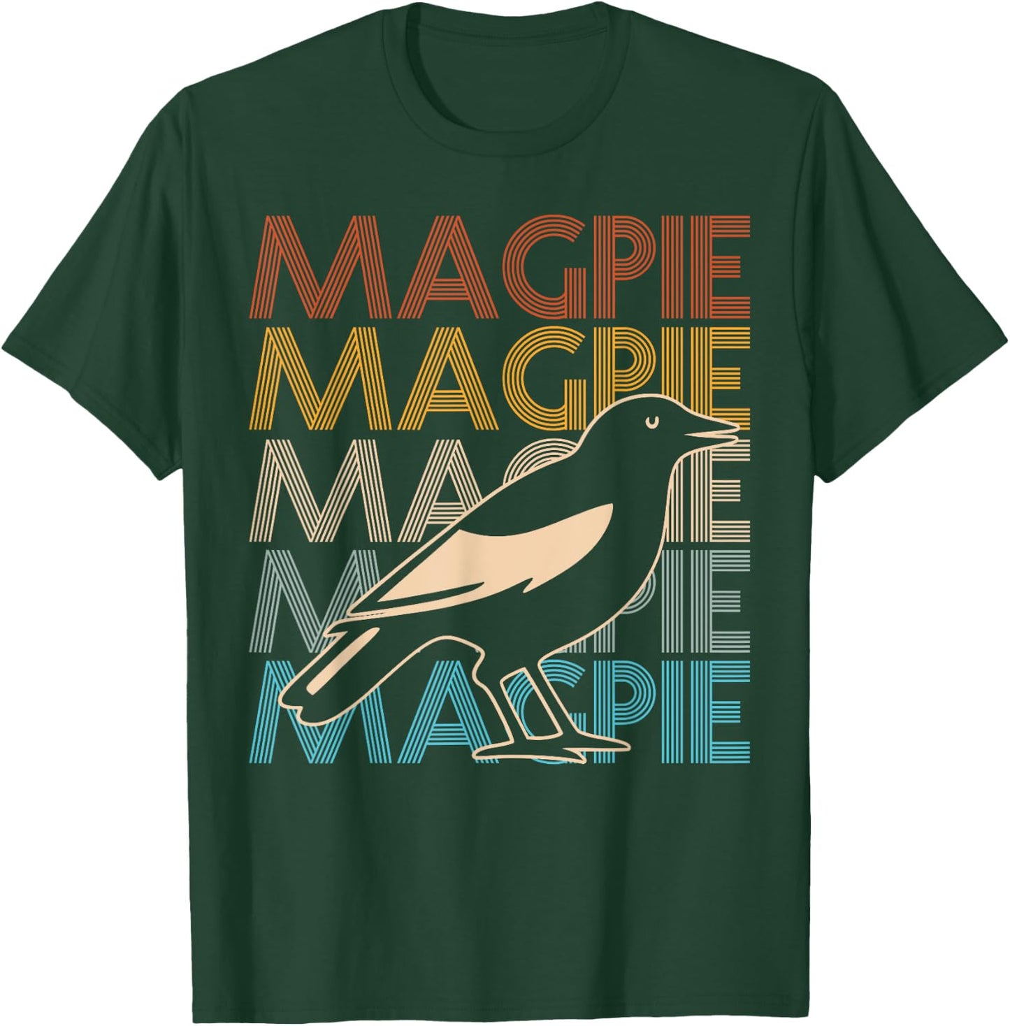 MAGPIE Quote for a Magpie expert T-Shirt - T-Shirt | Forest