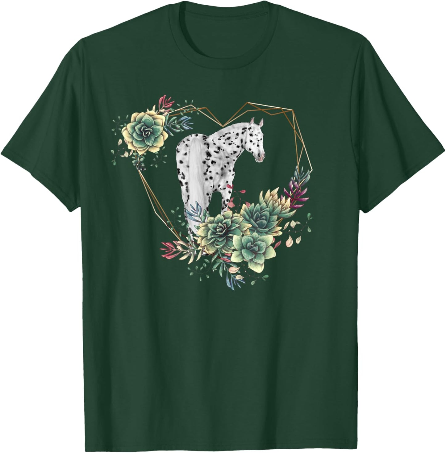 Appaloosa Horse Leopard Pattern Appaloosa T-Shirt - T-Shirt | Forest