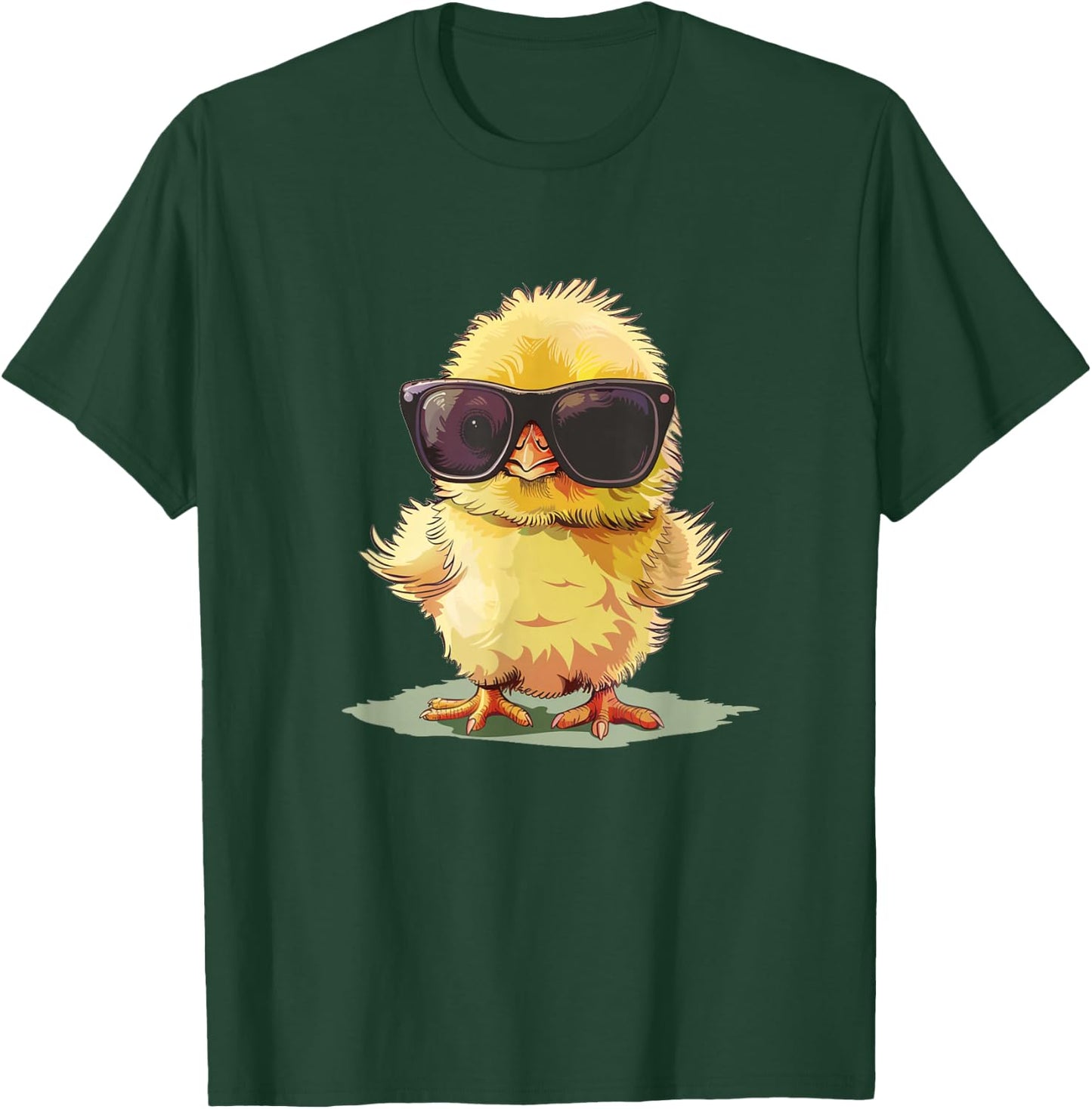 Cool Baby Poultry Costume with Sunglasses T-Shirt - T-Shirt | Forest