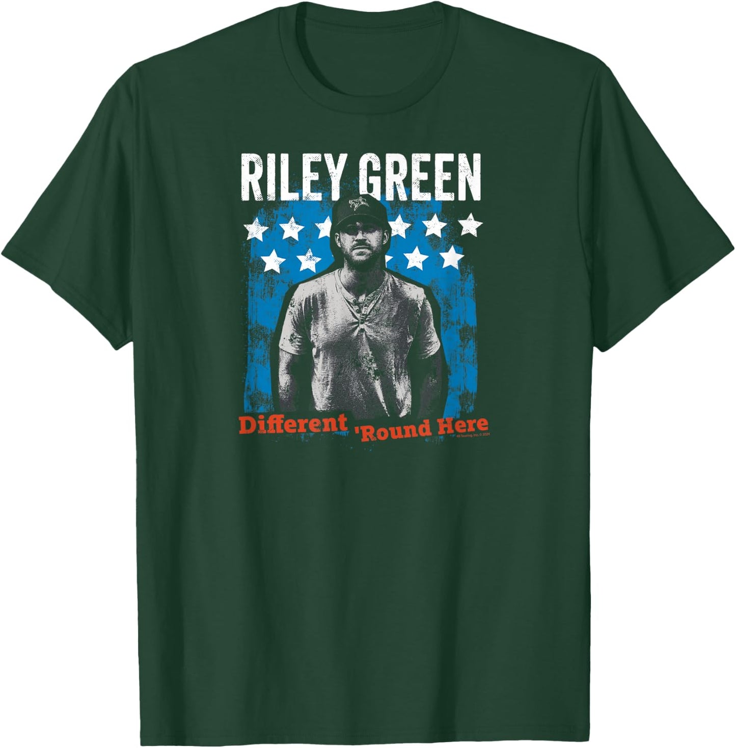 Riley Green - It's Different here T-Shirt - T-Shirt | Forest