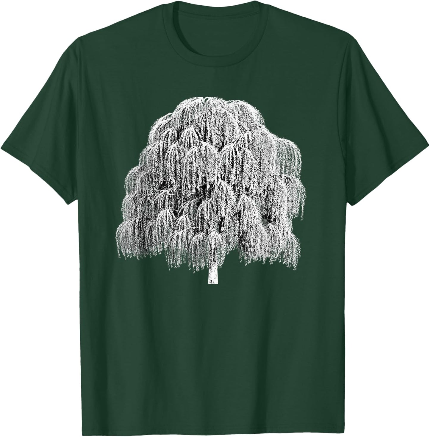 Weeping Willow Tree Arbor Day Shirts T-Shirt - T-Shirt | Forest
