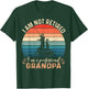 Im Not Retired Im a Professional Grandpa Fathers day Fishing T-Shirt - T-Shirt | Forest