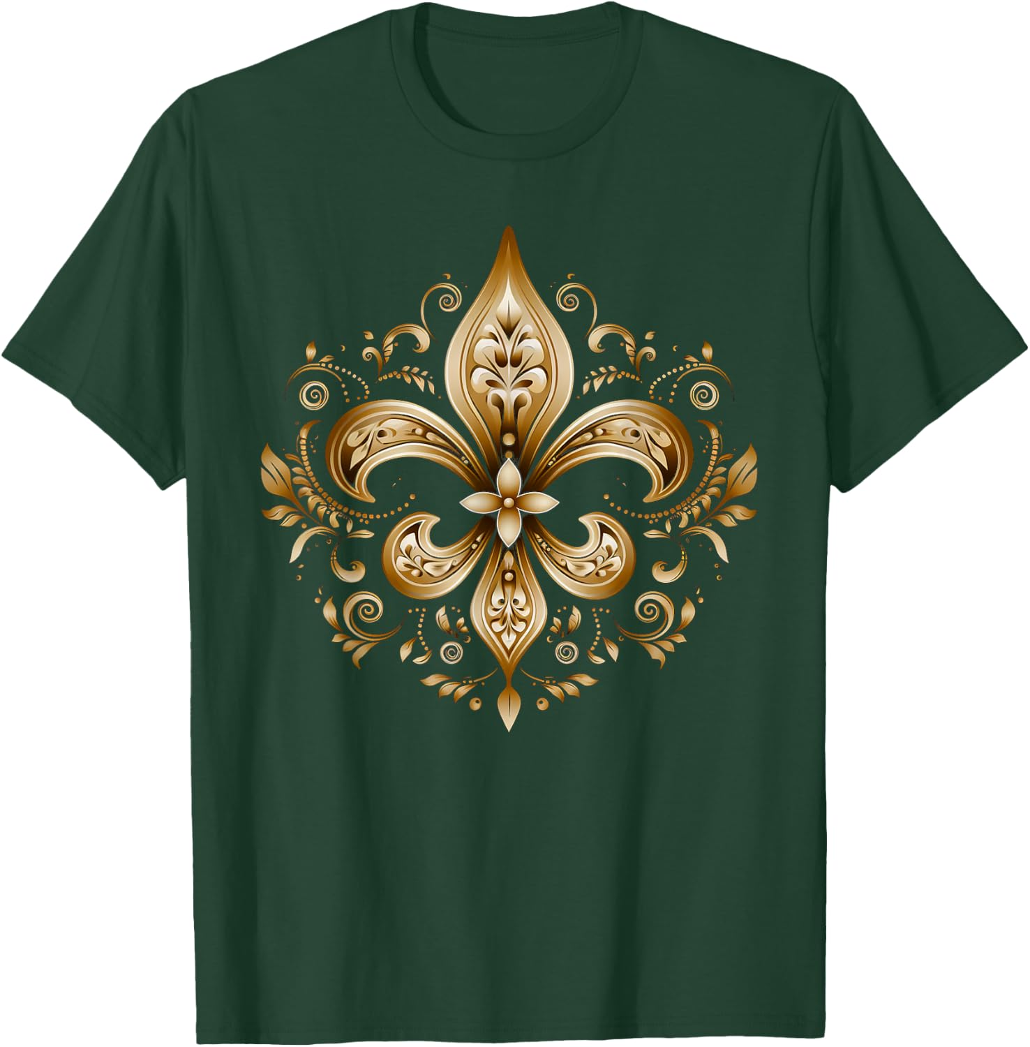 Fleur de Lis T-Shirt - T-Shirt | Forest