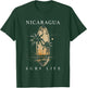 Nicaragua Nica Surf Vintage Surfer T-Shirt - T-Shirt | Forest