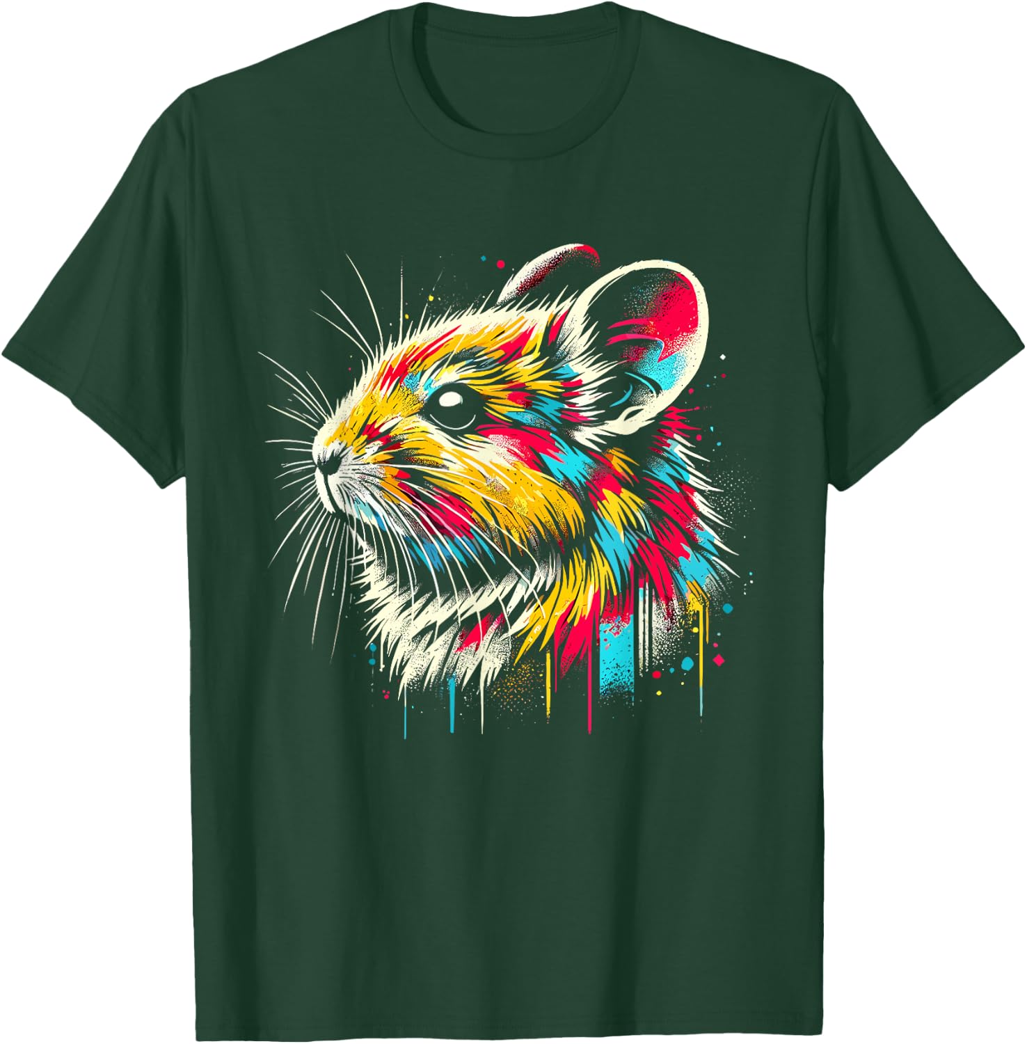 Adorable American Pika Habitat And Conservation Design T-Shirt - T-Shirt | Forest