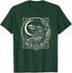 Raven Face Art Crow Design And Men T-Shirt - T-Shirt | Forest