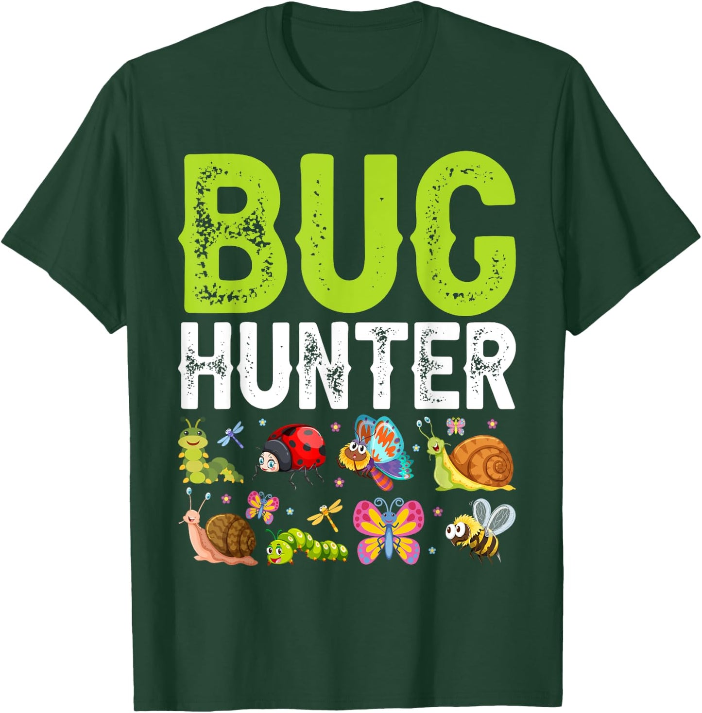 Bug Lover Insects Entomologist Boys Girls Biologist T-Shirt - T-Shirt | Forest
