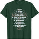 philosophy Celebrate Recovery Christian Cross 12 Step Guide - , Black, Small, Short Sleeve, Classic Fit, Cotton 90% Polyester 10% T-Shirt - T-Shirt | Forest