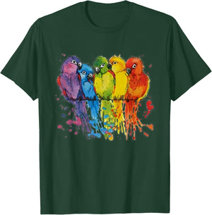 Love parrot Women Shirt parrot Lovers for kids and girls T-Shirt - T-Shirt | Forest