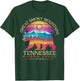 Tennessee Smoky Mountains Family Vacation 2025 Pigeon Forge T-Shirt - T-Shirt | Forest