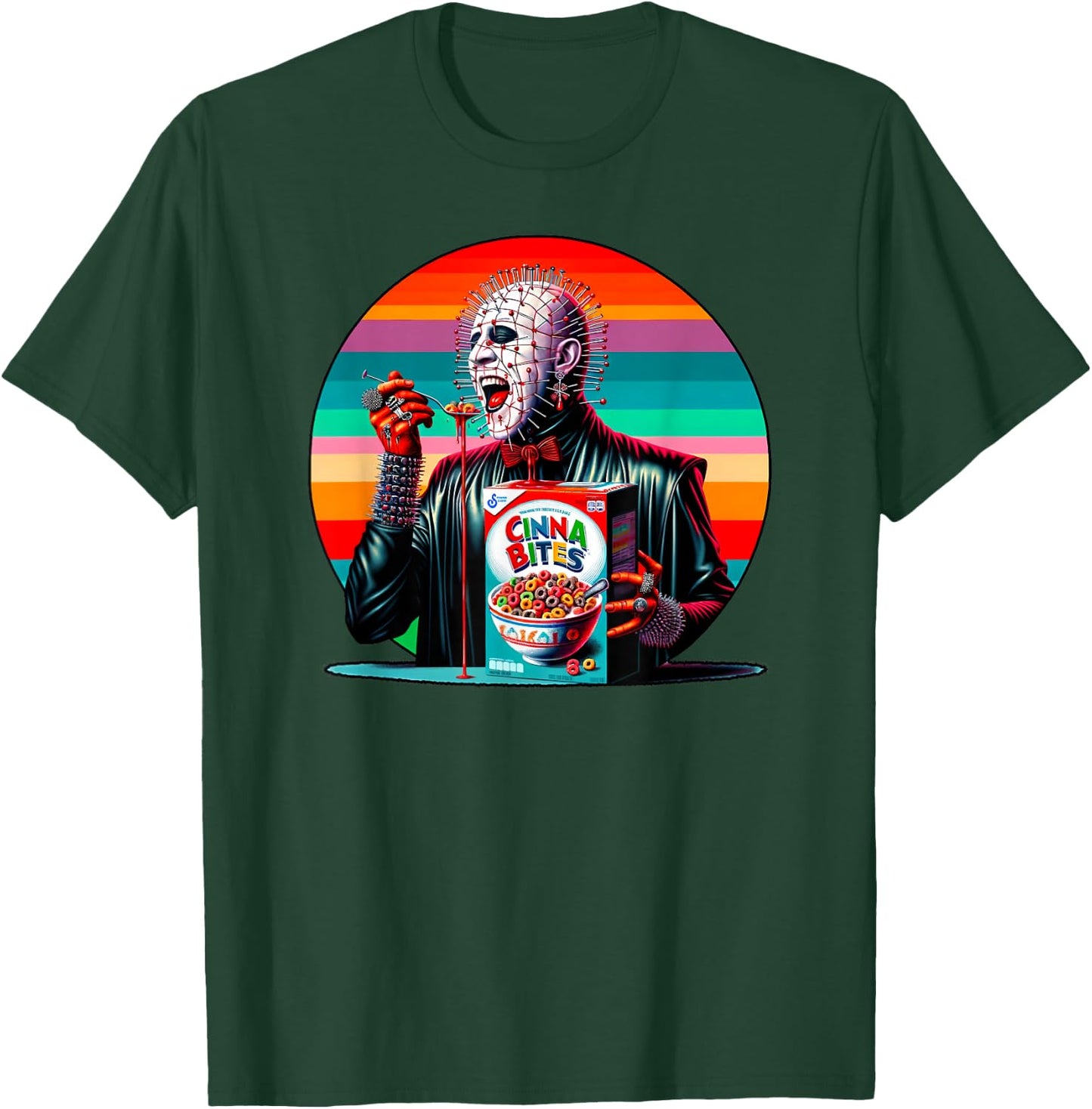 Vintage Horror Cereal T-Shirt - T-Shirt | Forest