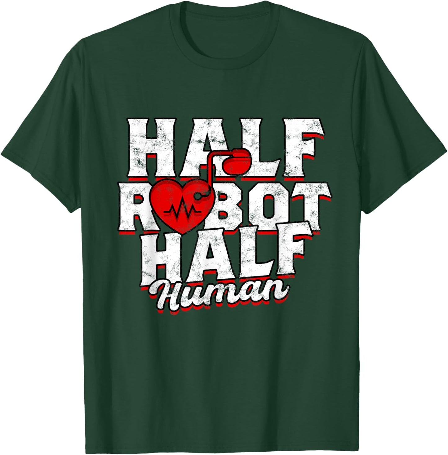 Pacemaker Heart Surgery Cardiac Pace Maker Pacemaker T-Shirt - T-Shirt | Forest