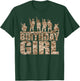 Birthday Girl Army Party Military Party Supplies Camo T-Shirt - T-Shirt | Forest