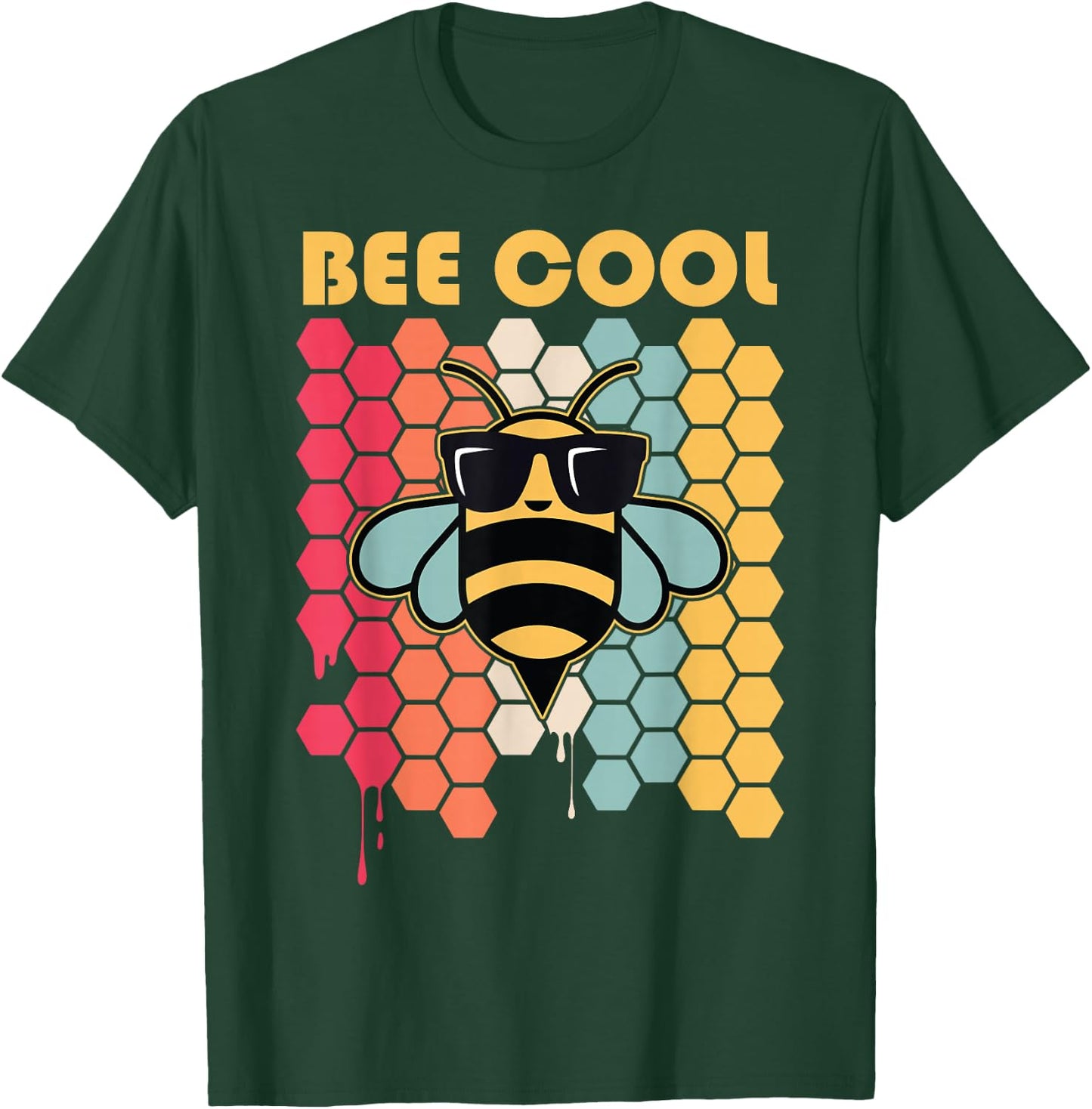 Boy Bee-Shirt Kids Toddler Lover Bumble BumbleBee Bee Cool T-Shirt - T-Shirt | Forest