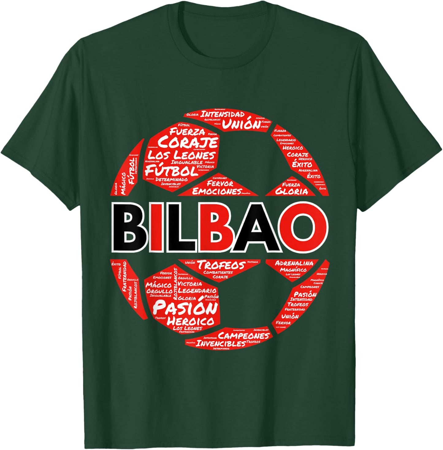 Bilbao Regalo Aficionado Al Fútbol Los Leones de San Mamés T-Shirt - T-Shirt | Forest