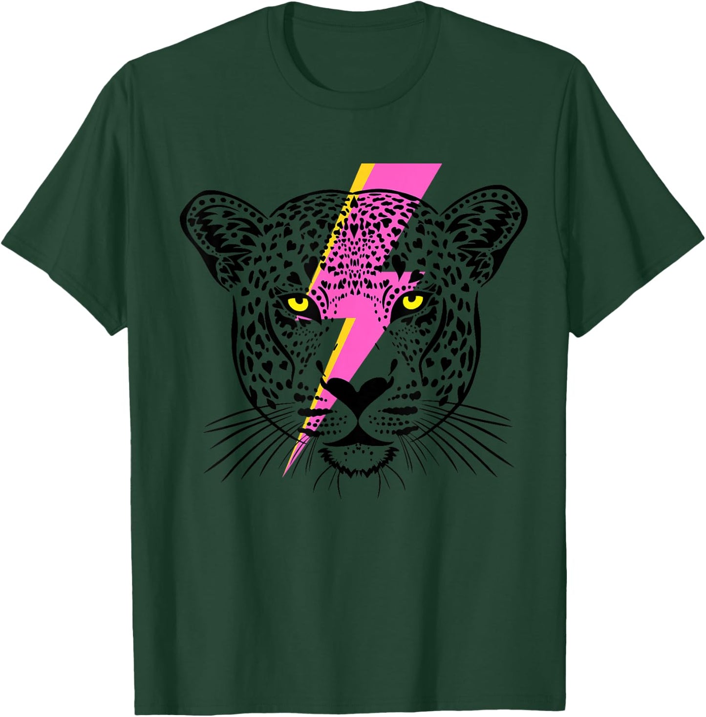 Vintage Cheetah and Girls, Cute Summer T-Shirt - T-Shirt | Forest