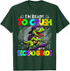 Kids I'm Ready to Crush Second Grade Dinosaur Back To School T-Shirt - T-Shirt | Forest