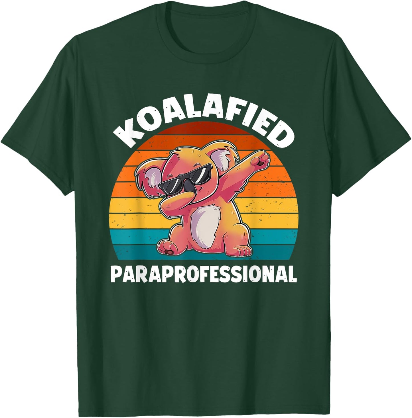 Koalafied Paraprofessional Funny Koala Lover T-Shirt - T-Shirt | Forest