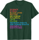Science Kindness Equality Rainbow LGBT Gay Pride Human Right T-Shirt - T-Shirt | Forest