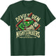 Halloween Devil's Den Nightstalkers Minor League Baseball T-Shirt - T-Shirt | Forest