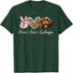 Funny Peace Love Cockapoo Dog Lover T-Shirt - T-Shirt | Forest