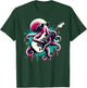 Guitar Octopus Novelty Rock Music Band Concert Funny Guitar T-Shirt - T-Shirt | Forest