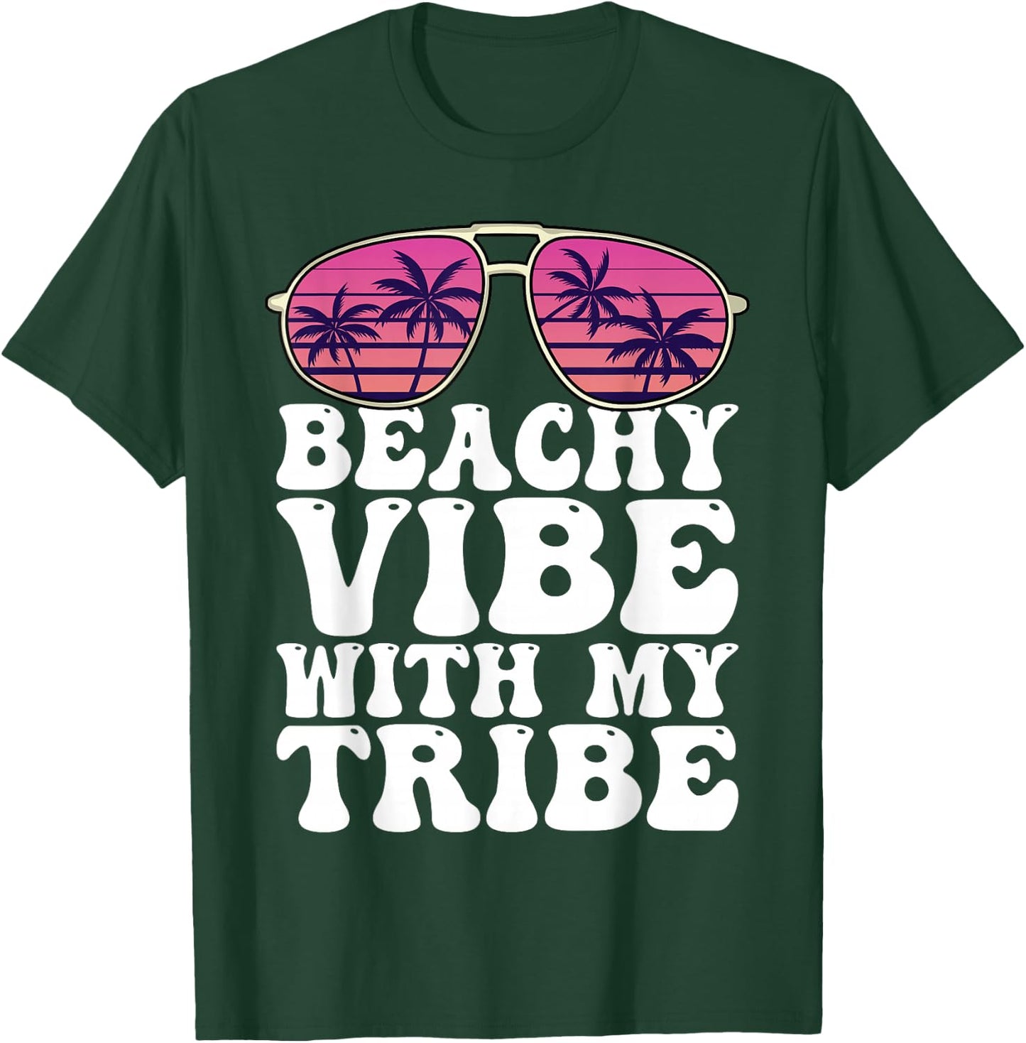 Girls Trip Beachy Vibe With My Tribe Holiday Women T-Shirt - T-Shirt | Forest