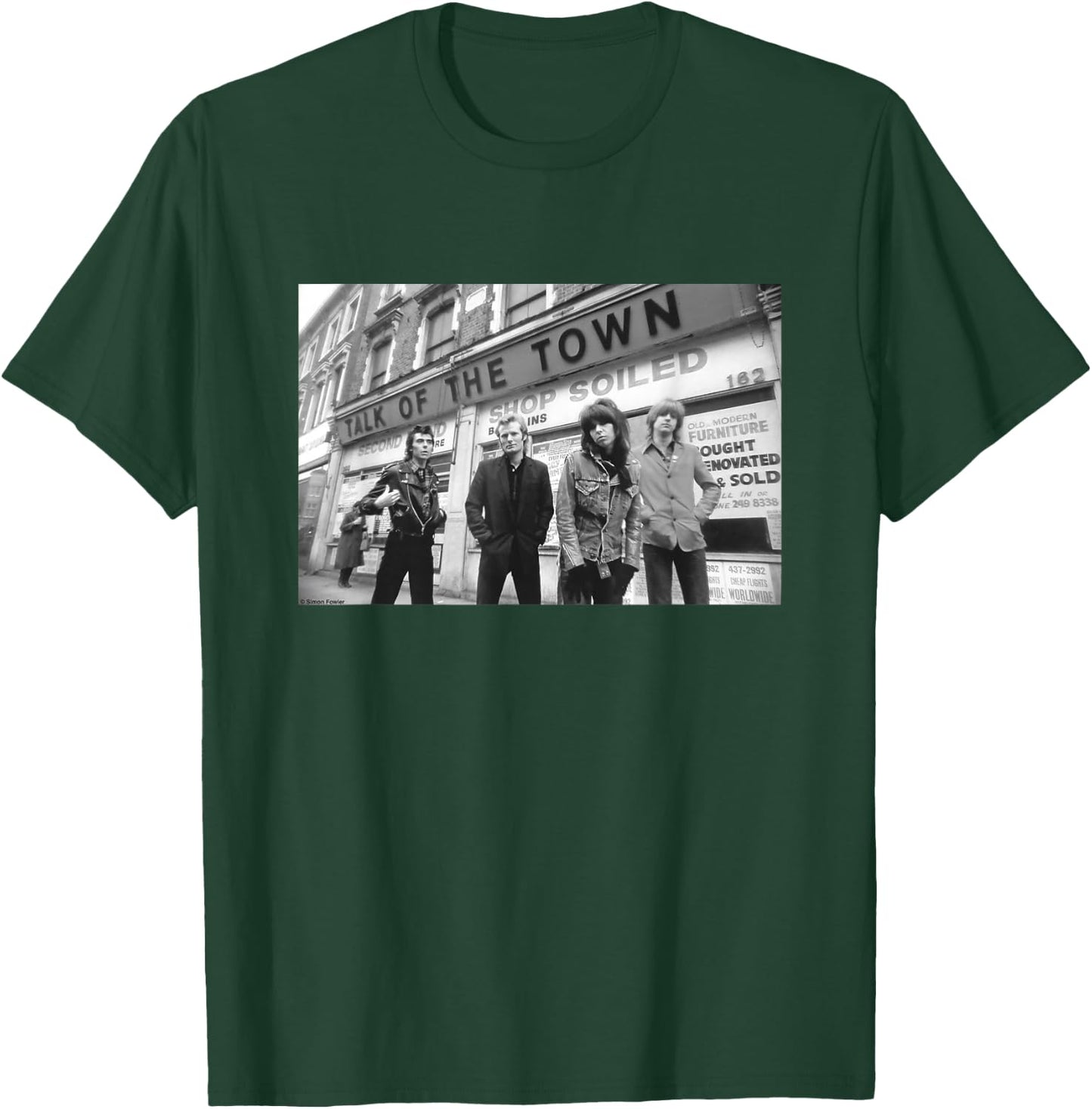 The Pretenders Talk Of The Town Photo By Simon Fowler T-Shirt - T-Shirt | Forest