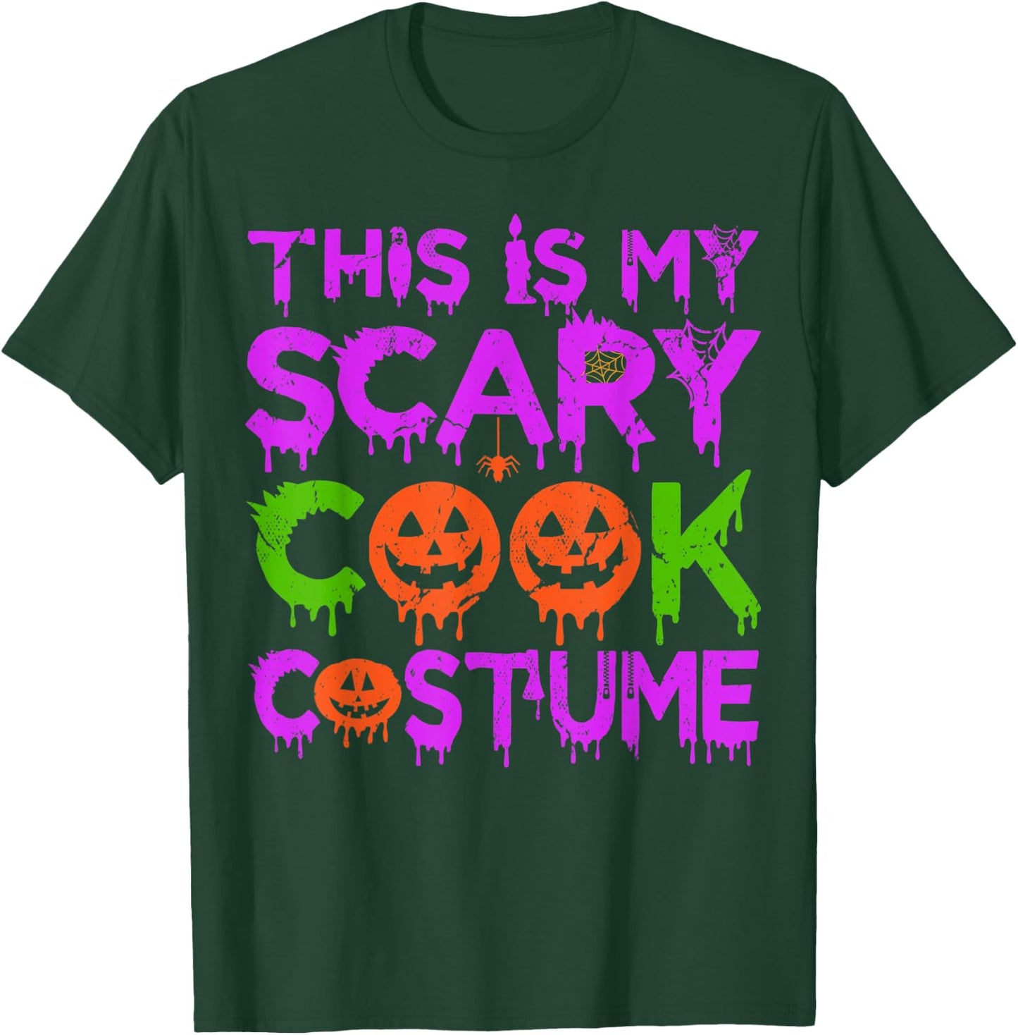 This Is My Scary Cook Costume Halloween T-Shirt - T-Shirt | Forest