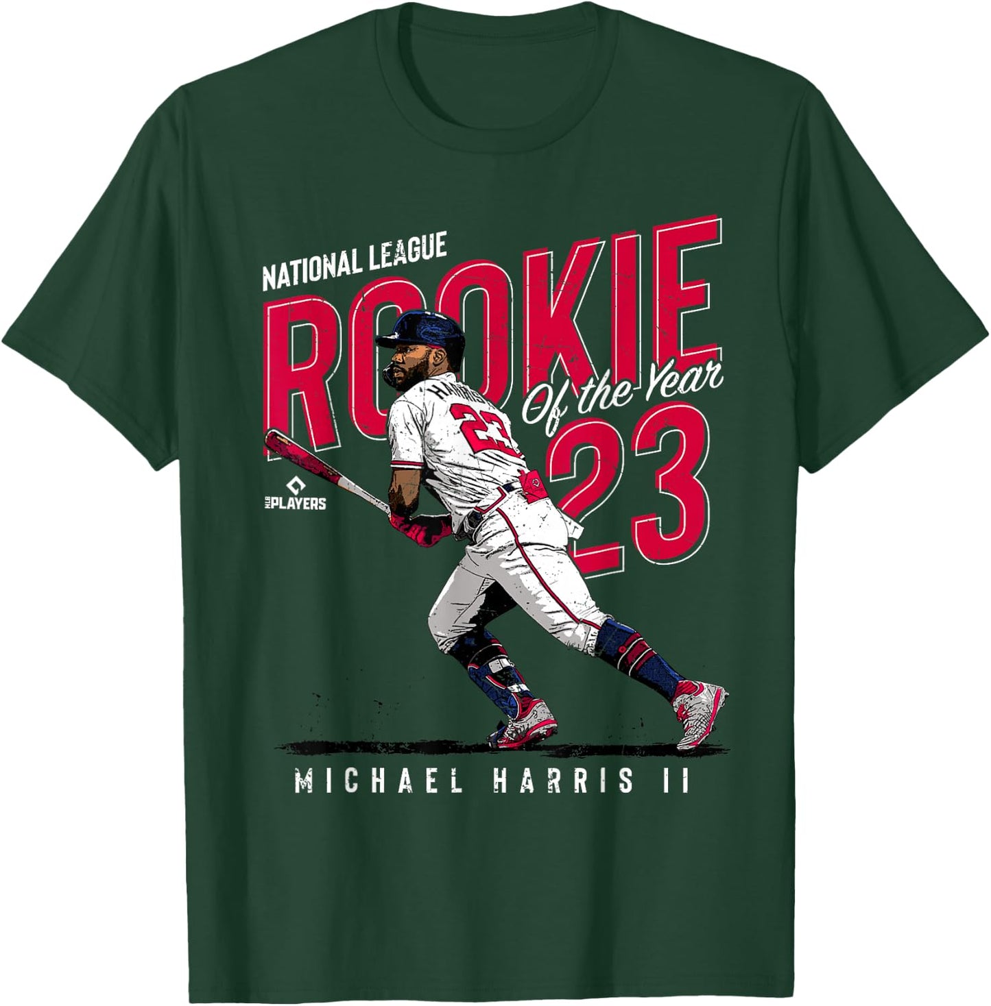 Rookie of the Year Michael Harris II Atlanta MLBPA T-Shirt - T-Shirt | Forest