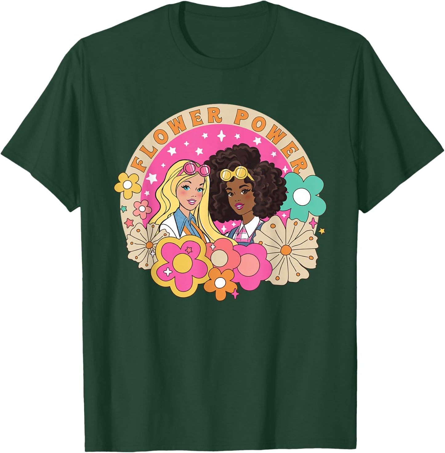 Barbie - Summer Flower Power T-Shirt - T-Shirt | Forest