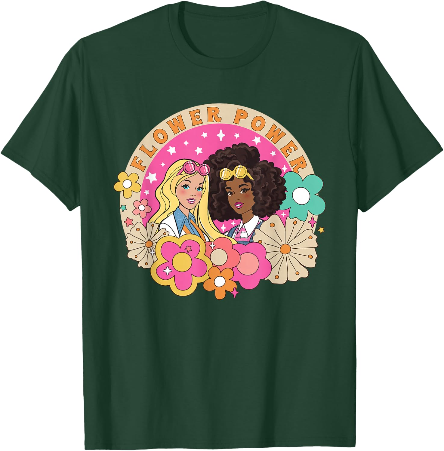 Barbie - Summer Flower Power T-Shirt - T-Shirt | Forest